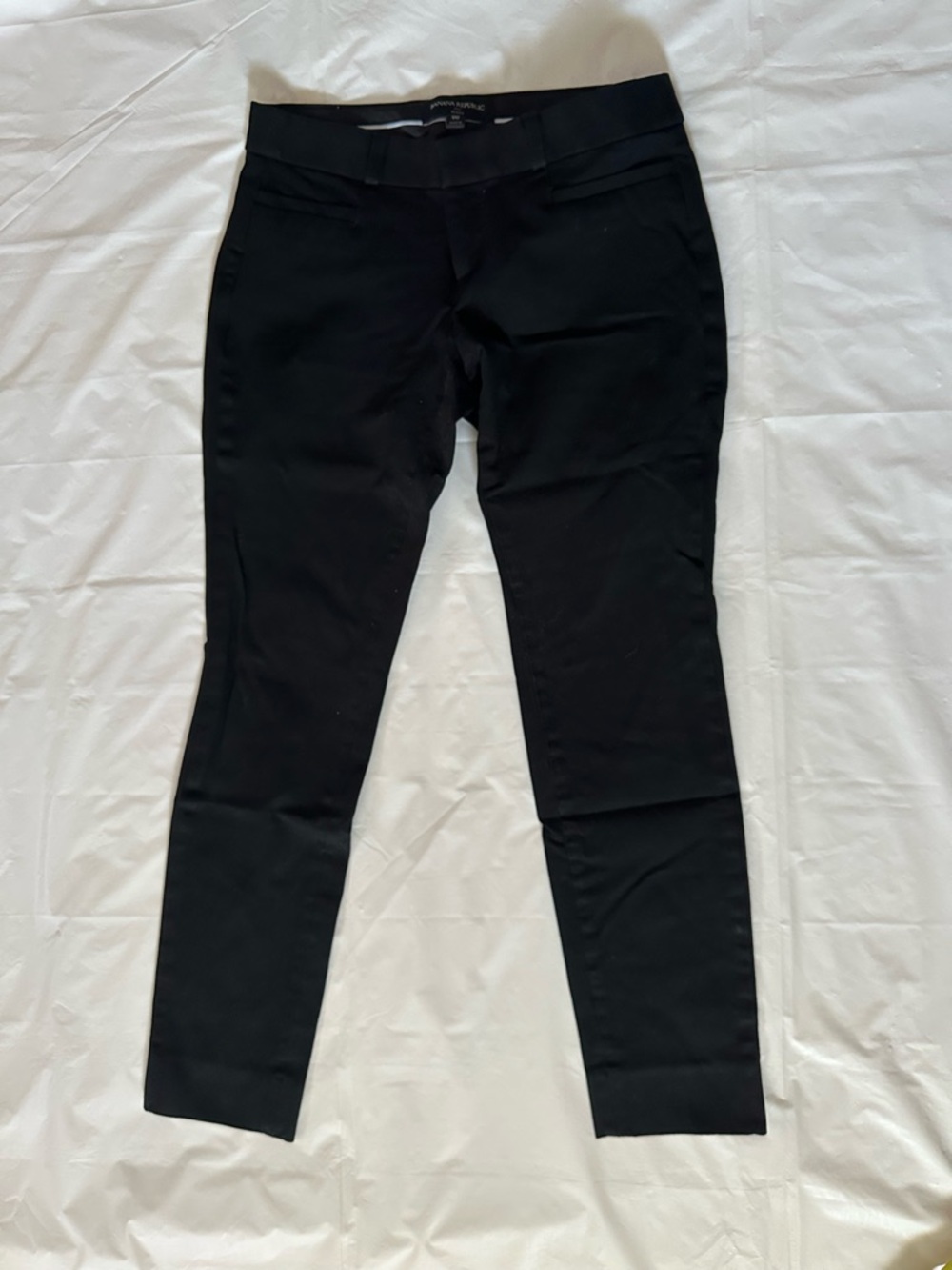 Black Slim Ankle Pants